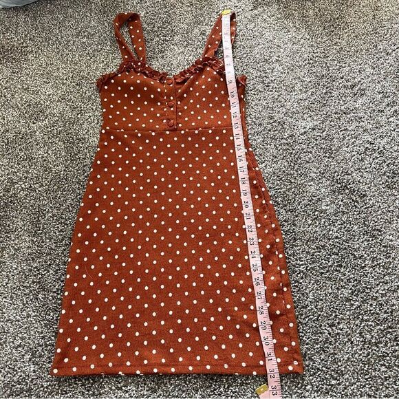 Urban Outfitters Polka Dot Body Con Dress Small - Picture 14 of 14